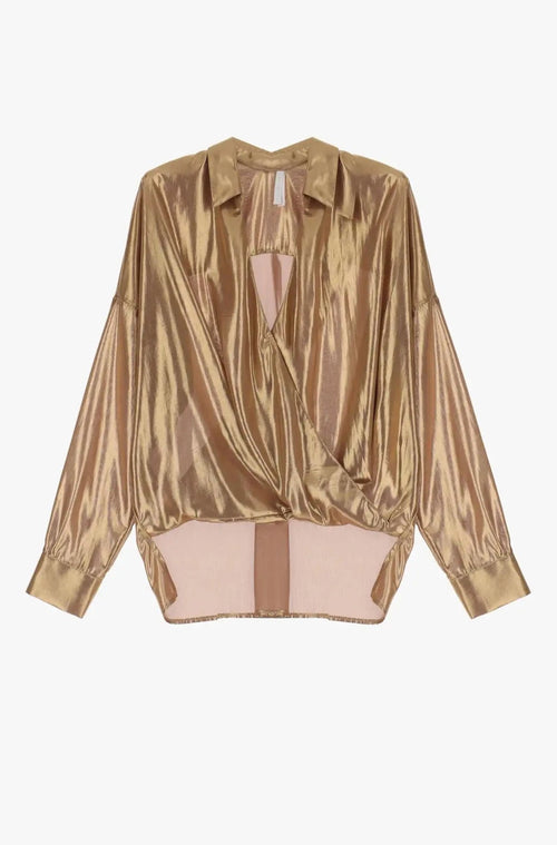 Blouse Imperial Cache-Cœur Gold