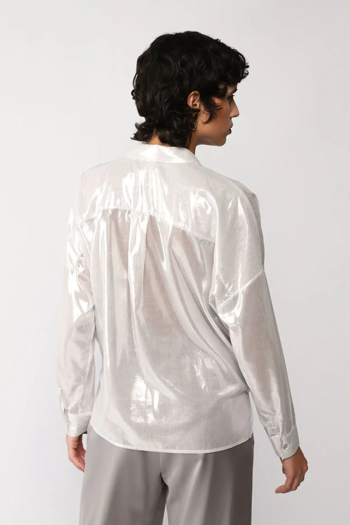 Blouse Imperial Cache-Cœur White Pure