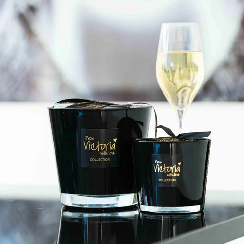 Bougie Victoria Glossy Black