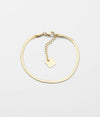 bracelet femme zag pur dore