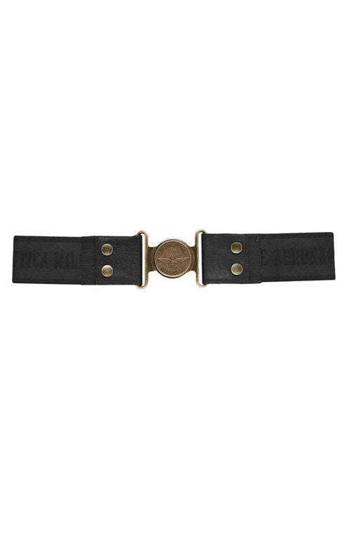 Ceinture élastique Aronautica Militare Nero
