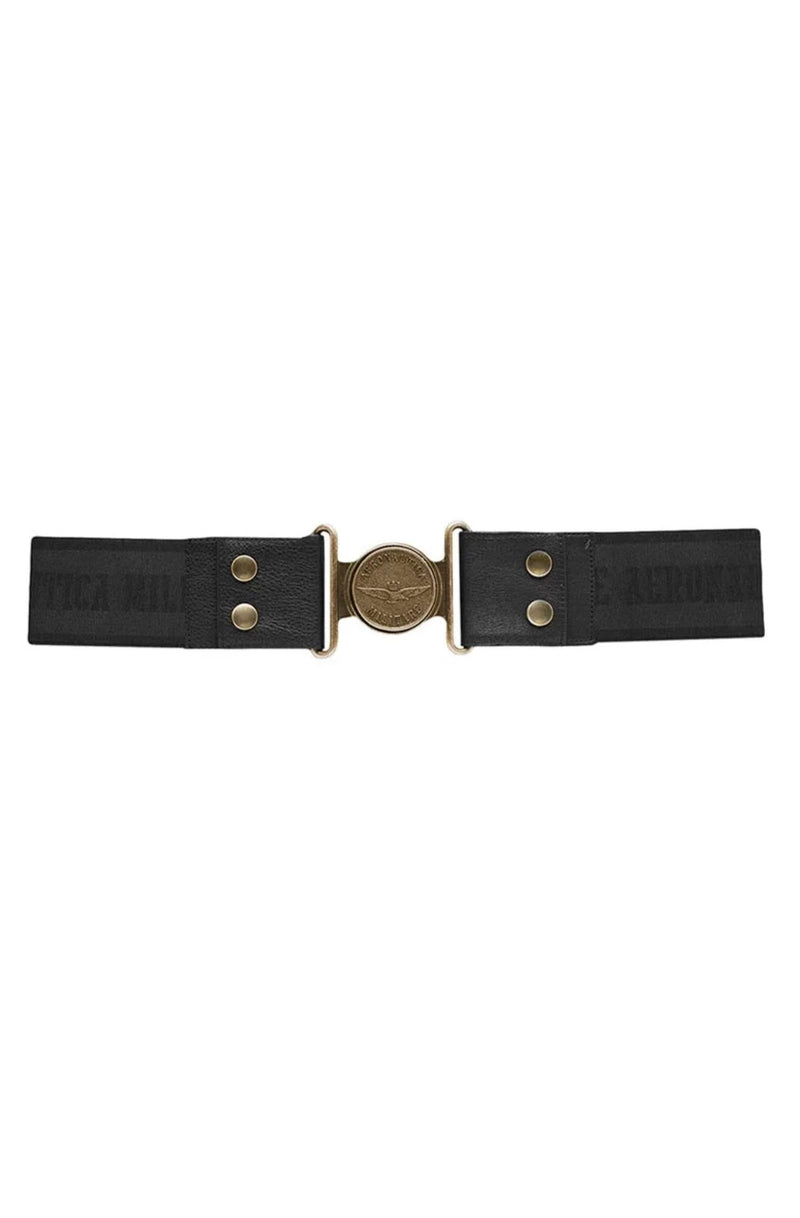 Ceinture élastique Aronautica Militare Nero