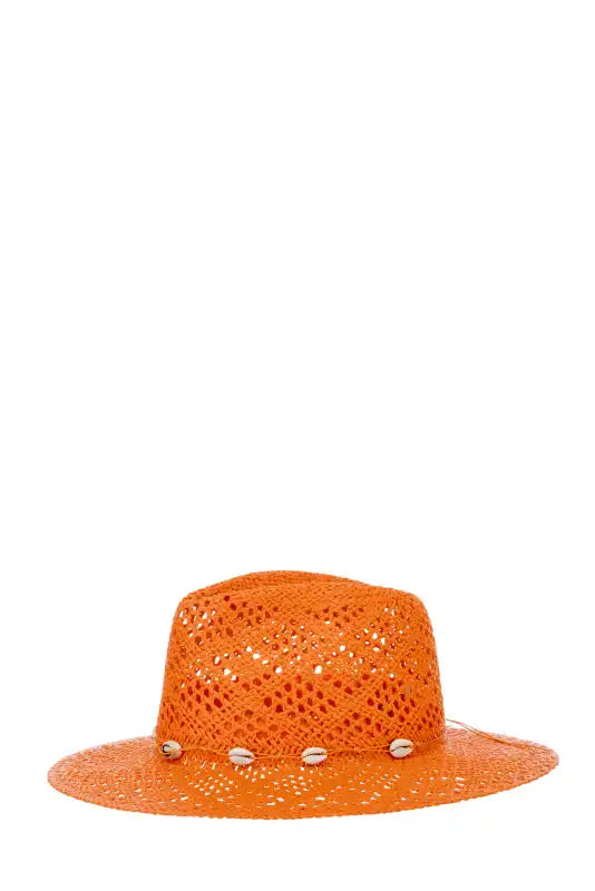 Chapeau Alex Max Coquillages Orange