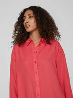 Chemise Vila Vibinna Pink Yarrow