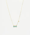collier femme zag ormiga turquoise dore