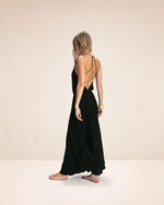 Robe longue Karma Koma Cruz Dos nu Black