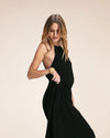 Robe longue Karma Koma Cruz Dos nu Black