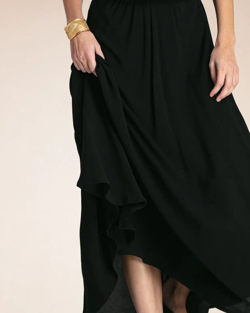 Robe longue Karma Koma Cruz Dos nu Black