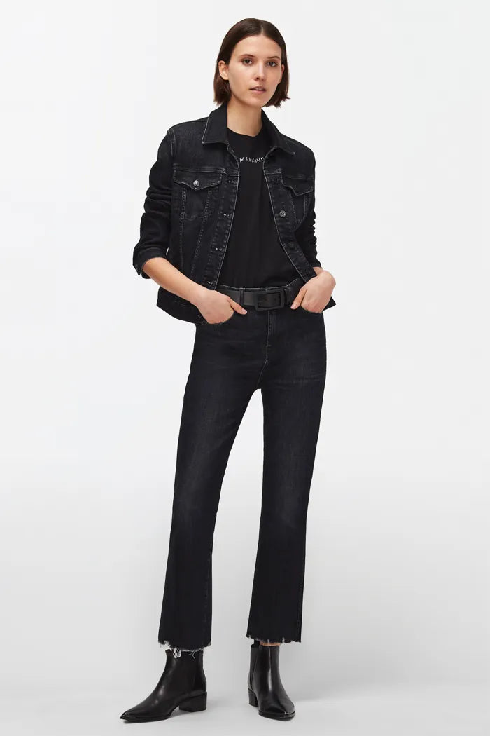 Jean Seven Slim Kick Illusion Savage Black