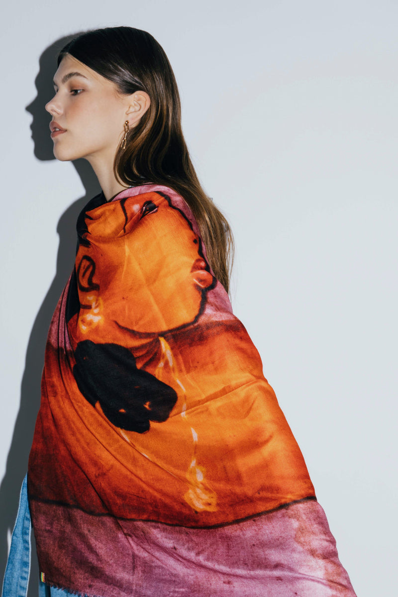 Foulard Talking Walls Joy