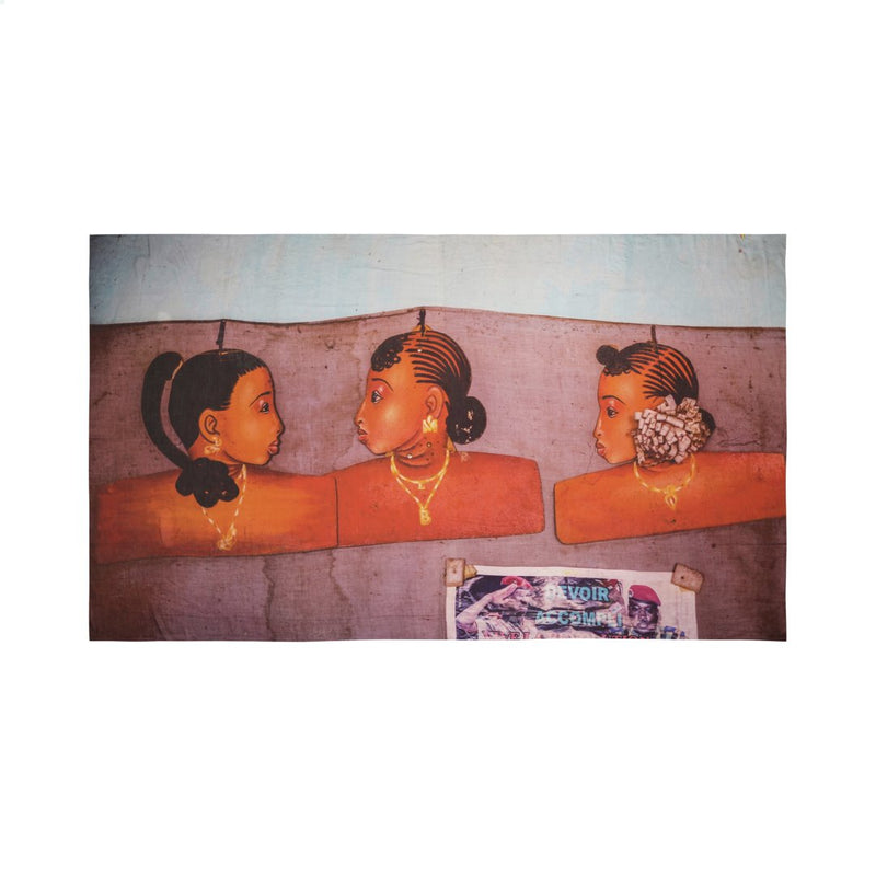 Foulard représentant de l'art.