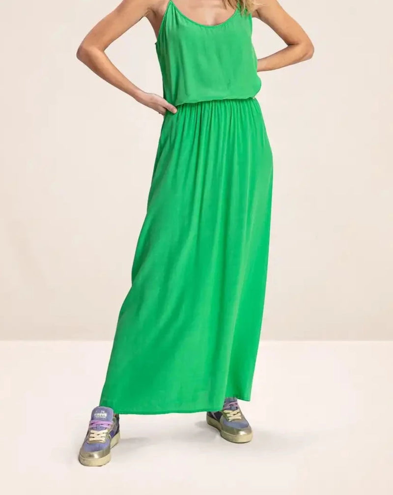 Jupe longue Karma Koma Makasih Bali Green