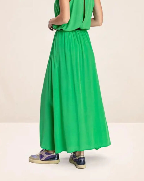Jupe longue Karma Koma Makasih Bali Green
