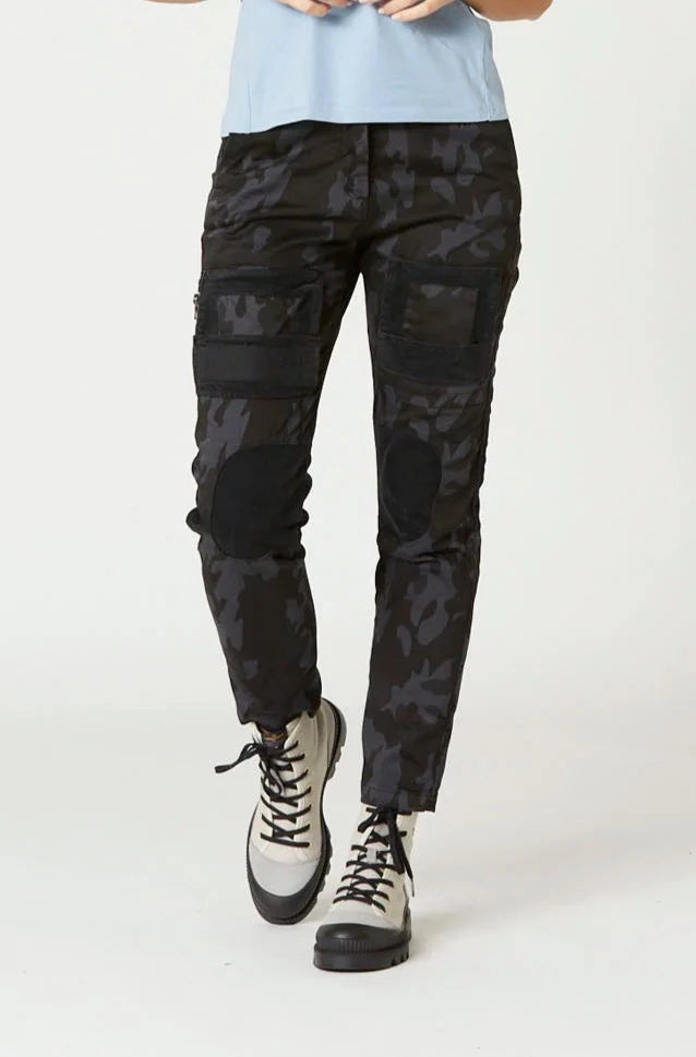 Pantalon Aeronautica Militare Camouflage Nero