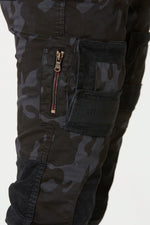 Pantalon Aeronautica Militare Camouflage Nero