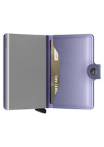 Porte-cartes Secrid MME Miniwallet Metallic Lila