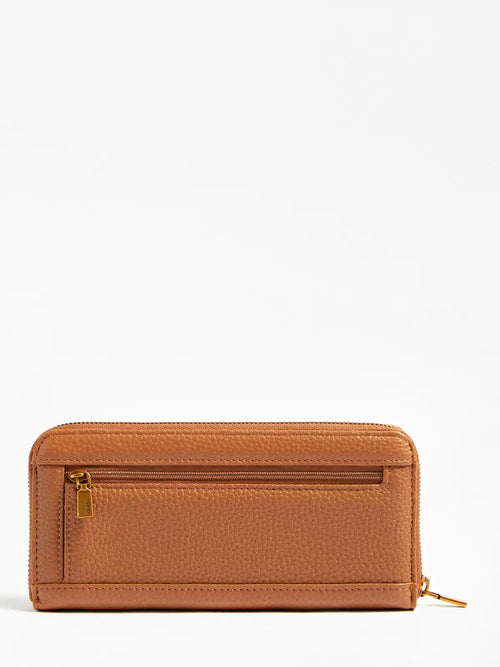 Maxi portefeuille Guess Eco brenton Caramel