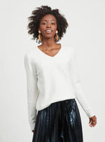 Pull Vila Viril col V White Alyssum