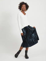 Pull Vila Viril col V White Alyssum