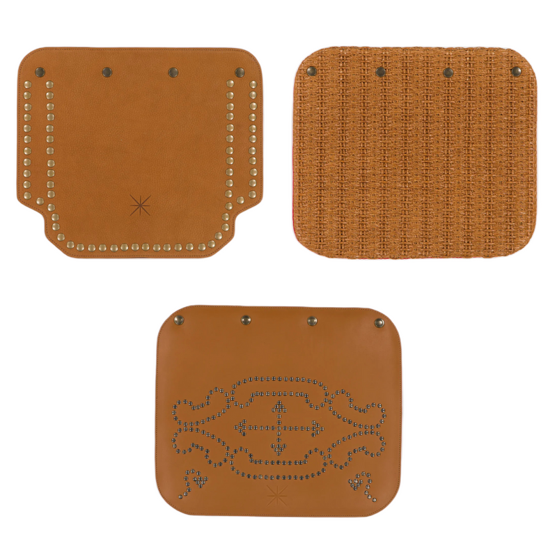 Sac La Stella Star Cuir Camel 3 rabats Livraison GRATUITE