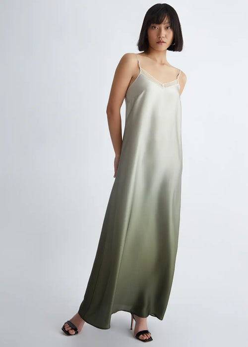 Robe Liu Jo en satin Ivoire et Mousse