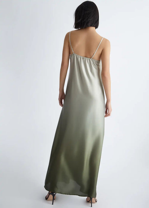 Robe Liu Jo en satin Ivoire et Mousse