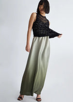 Robe Liu Jo en satin Ivoire et Mousse