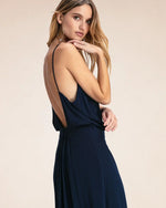 Robe longue Karma Koma Faustina Dos nu Peacock