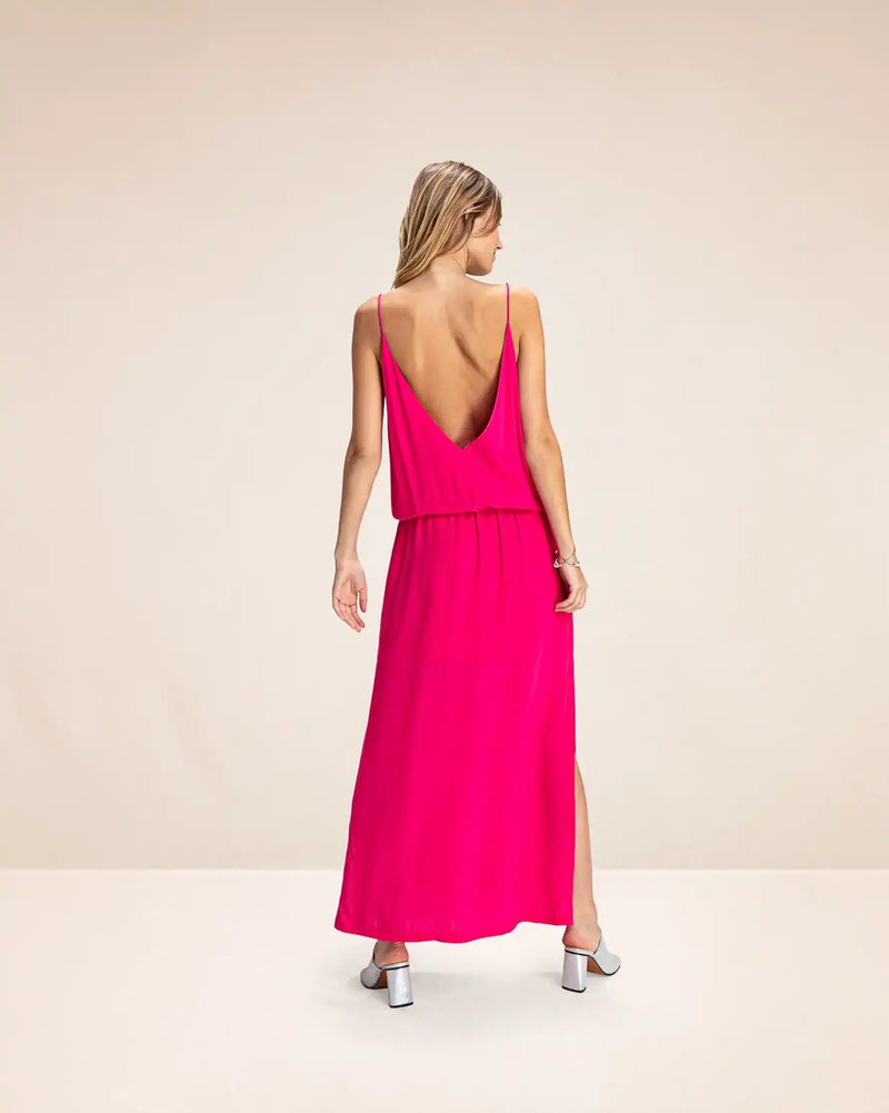 Robe longue fluo sales