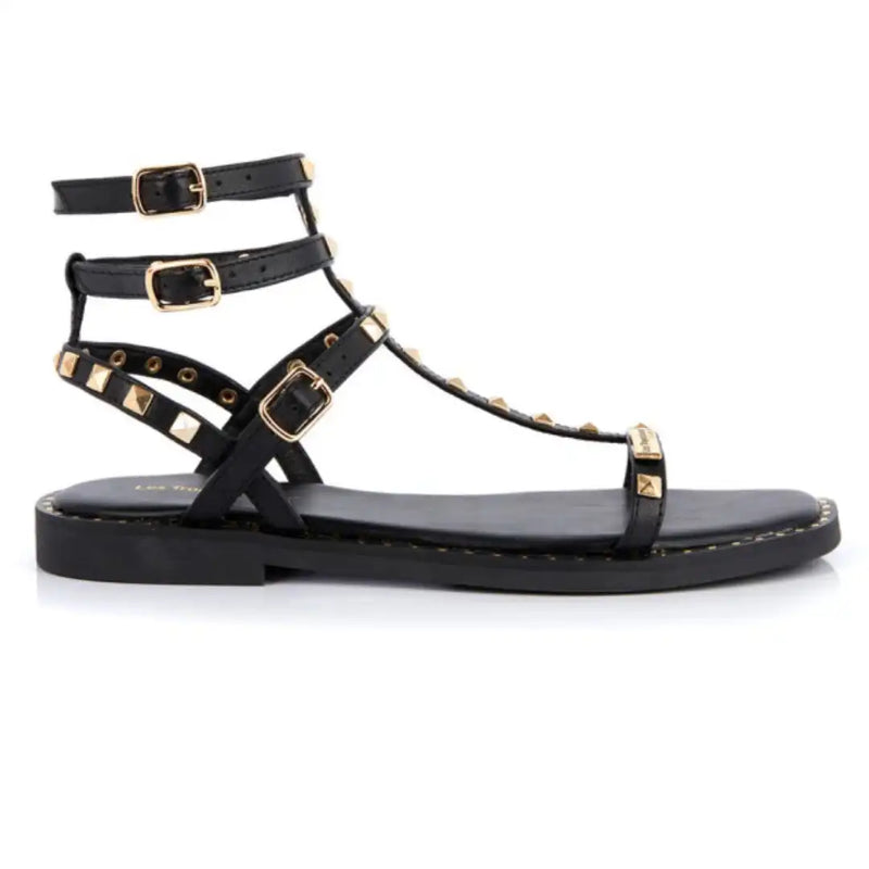 Tropeziennes noires clous sale