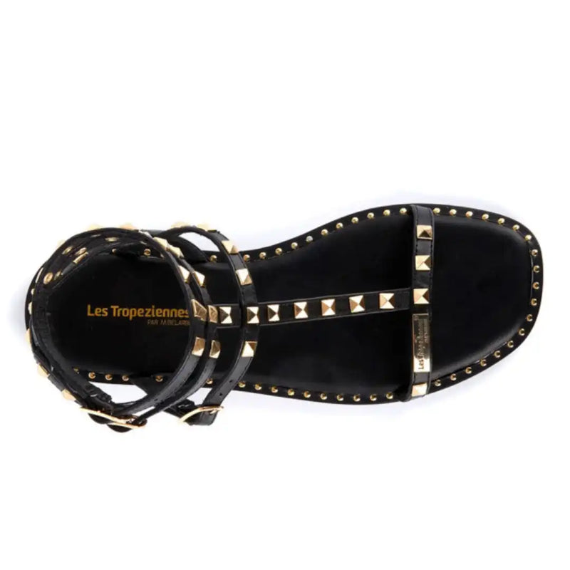 Tropeziennes noires clous sale