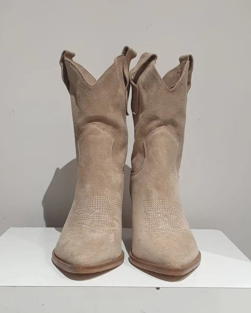 Santiags Semerdjian Camoscio Corda