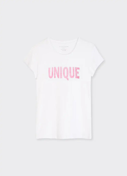 T-shirt Majestic Filatures Unique Rose Fluo