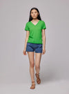 T-shirt Majestic Filatures Apple Green