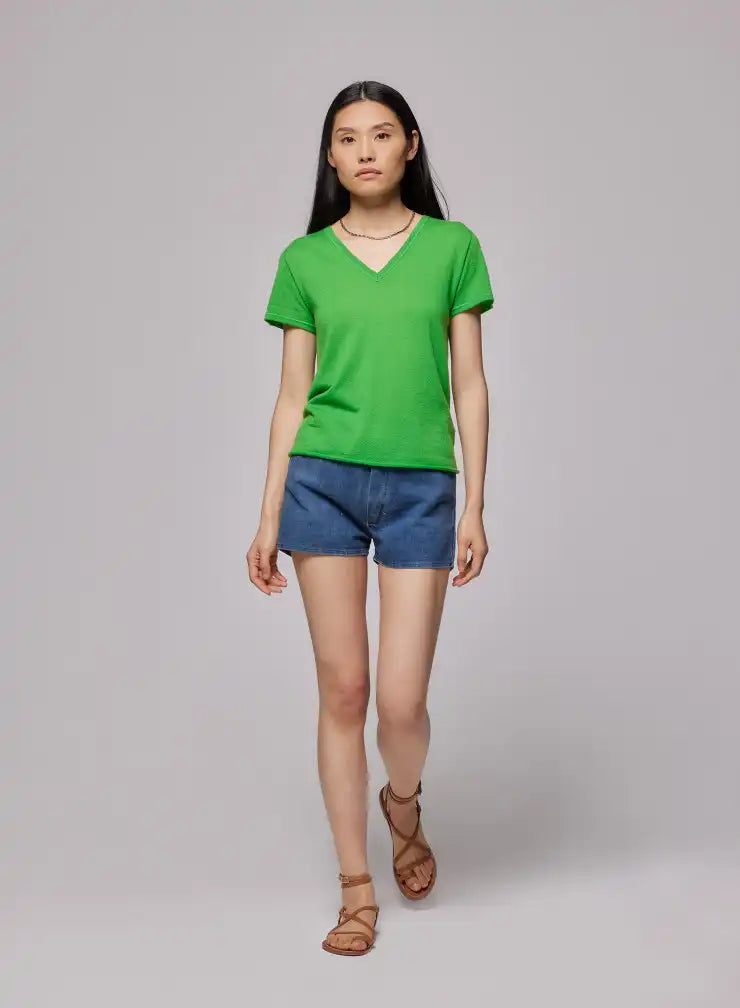 T-shirt Majestic Filatures Apple Green