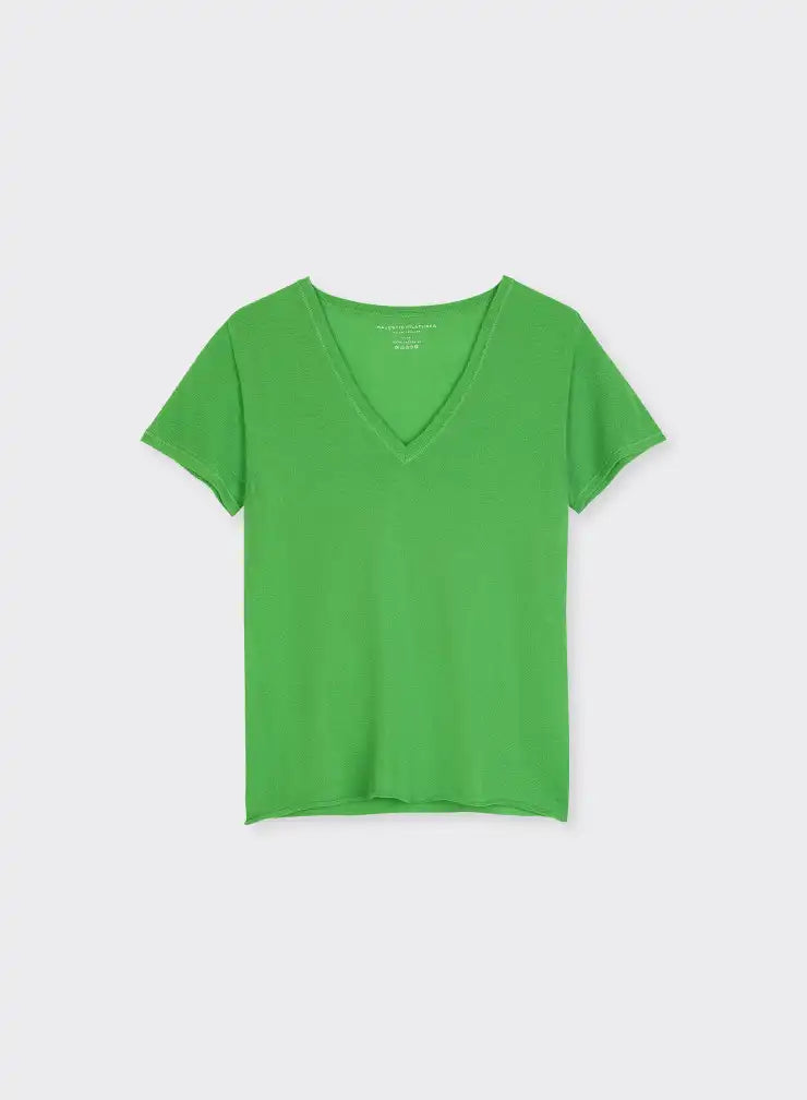 T-shirt Majestic Filatures Apple Green