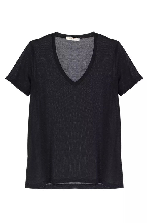 T-shirt Please Nero