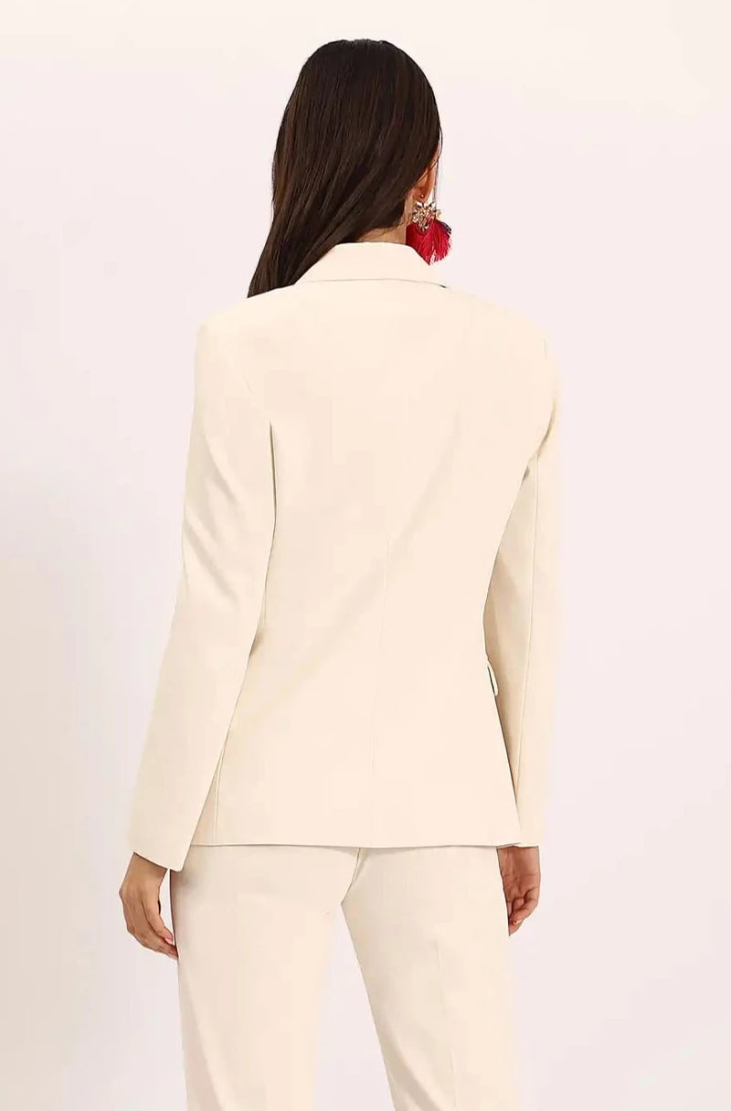 Blazer Dixie de tailleur Burro