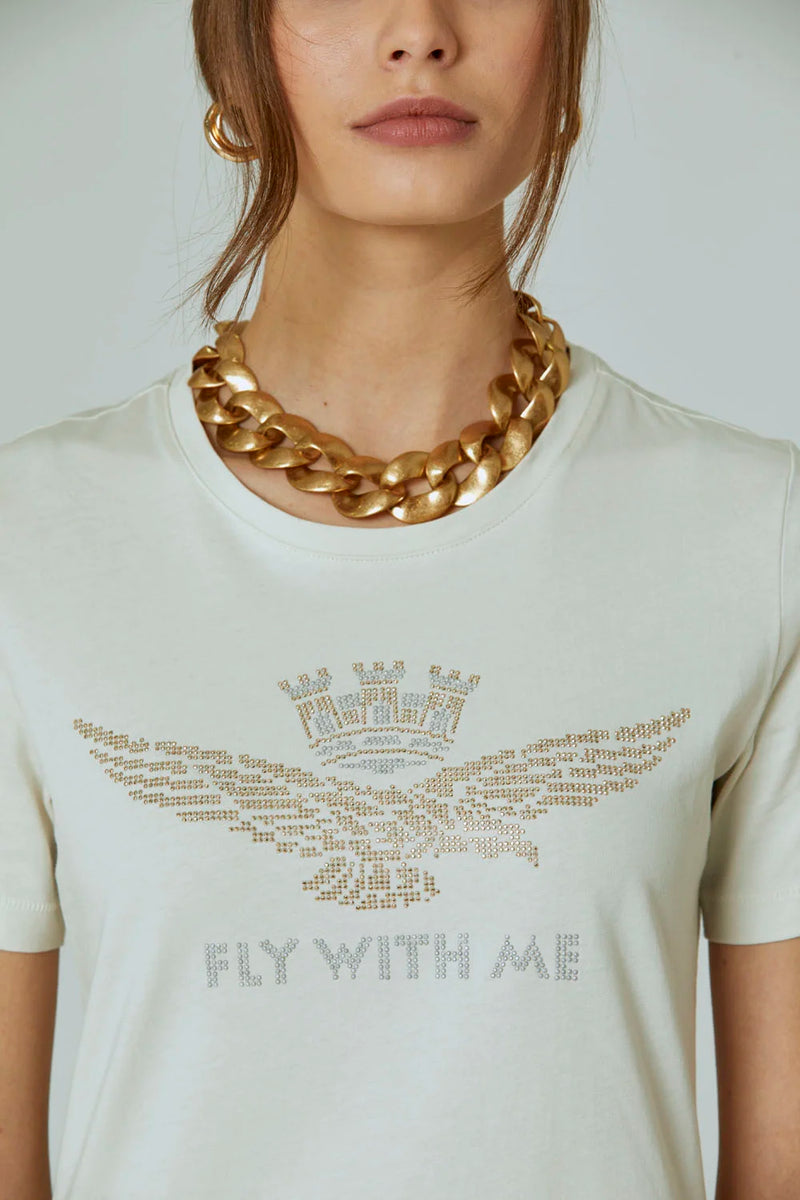 T-shirt Aeronautica Militare GhiaccO
